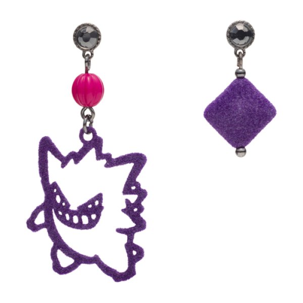 Photo1: Pokemon Center 2020 Pokemon accessory Series Pierced Earrings P50 (1)