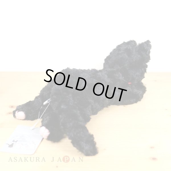 Photo3: Studio Ghibli FUKAFUKA Plush Kiki's Delivery Service Jiji Crawling Plush doll M size (3)