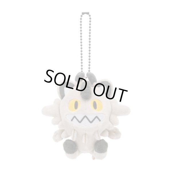 Photo1: Pokemon Center 2020 POKEMON DOLLS Plush Mascot Key Chain Galarian Meowth (1)