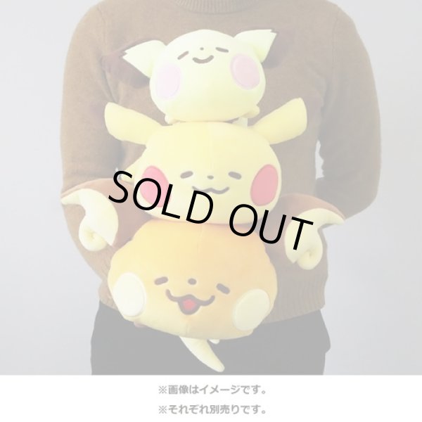 Photo5: Pokemon Center 2020 Pokemon Yurutto vol.3 Raichu Plush doll (5)