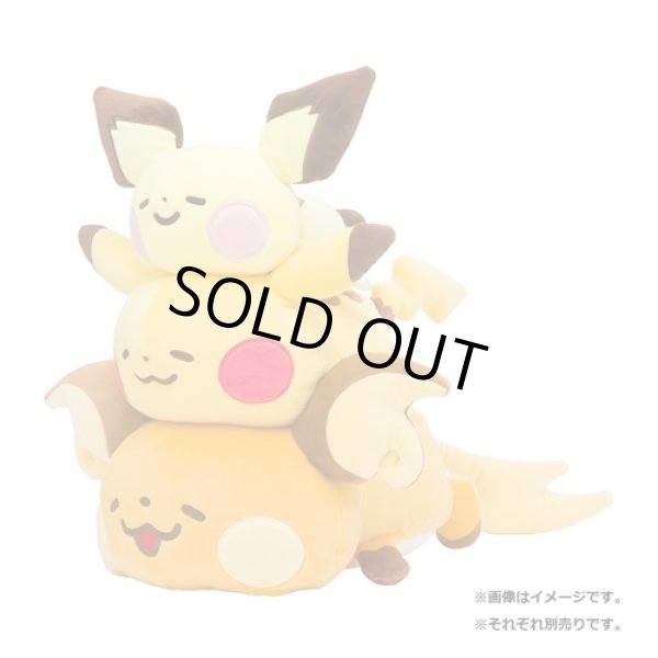 Photo4: Pokemon Center 2020 Pokemon Yurutto vol.3 Raichu Plush doll (4)