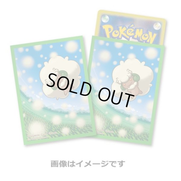 Photo1: Pokemon Center Original Card Game Sleeve Whimsicott 64 sleeves (1)