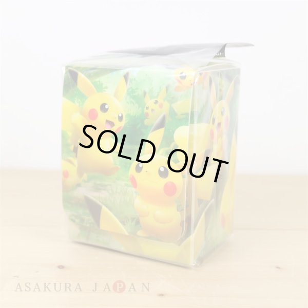 Photo3: Pokemon Center Original Card Game Flip deck case Pikachu Forest (3)