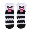 Photo1: Pokemon Center 2020 BEROBE ~! Plush Socks for Women 23 - 25 cm 1 Pair Galarian Zigzagoon (1)