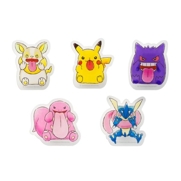 Photo1: Pokemon Center 2020 BEROBE ~! Acrylic clip 5 pcs (1)