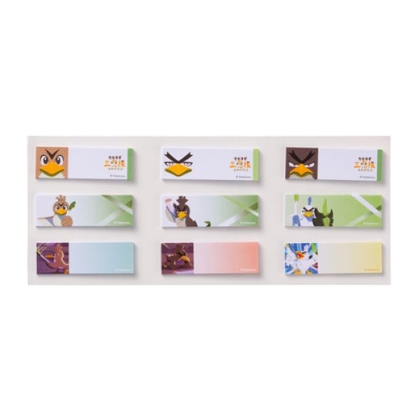 Photo3: Pokemon Center 2020 Farfetch'd Campaign Sticky note (3)