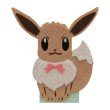 Photo1: Pokemon Center 2021 Greeting card Mofumofu Eevee Message card (1)