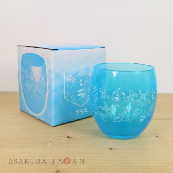Photo3: Pokemon Center 2020 GALAR Summer Glass cup Blue (3)