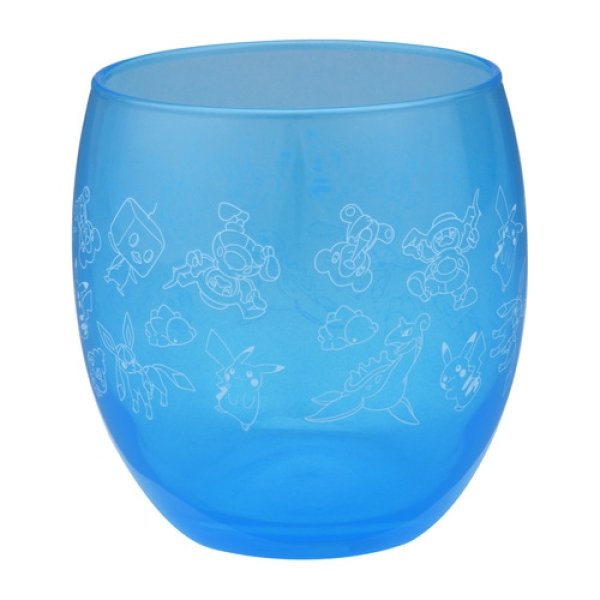 Photo2: Pokemon Center 2020 GALAR Summer Glass cup Blue (2)