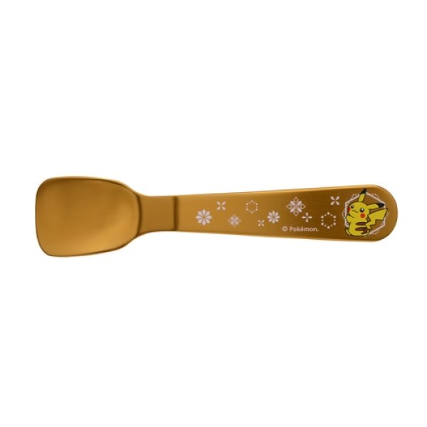 Photo1: Pokemon Center 2020 GALAR Summer Pikachu Ice cream spoon Yellow (1)