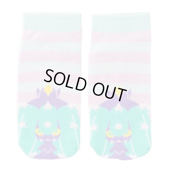 Photo1: Pokemon Center 2017 Mareanie Short Socks Women 23 - 25 cm 1 Pair (1)