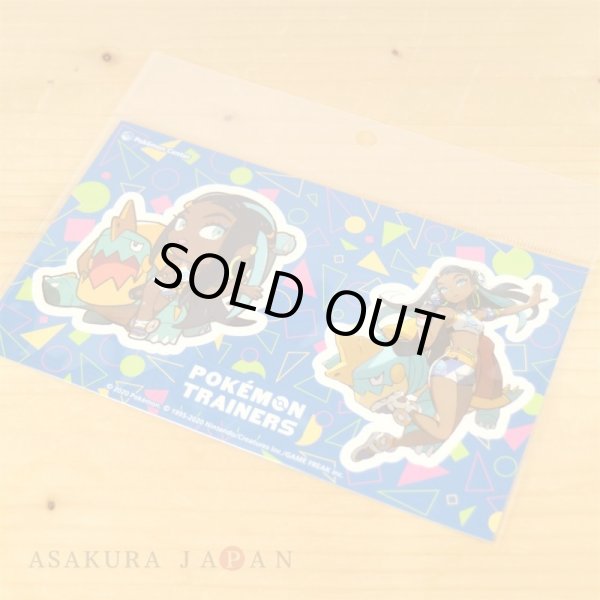 Photo2: Pokemon Center 2020 Pokemon Trainers Sticker Sheet Nessa Drednaw (2)