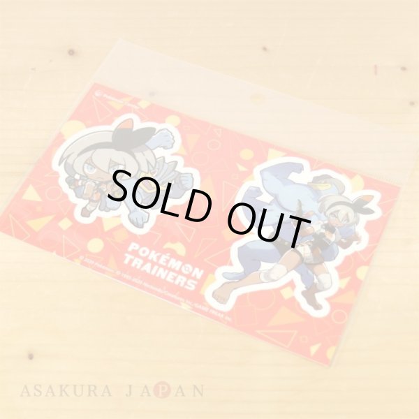 Photo2: Pokemon Center 2020 Pokemon Trainers Sticker Sheet Bea Machamp (2)