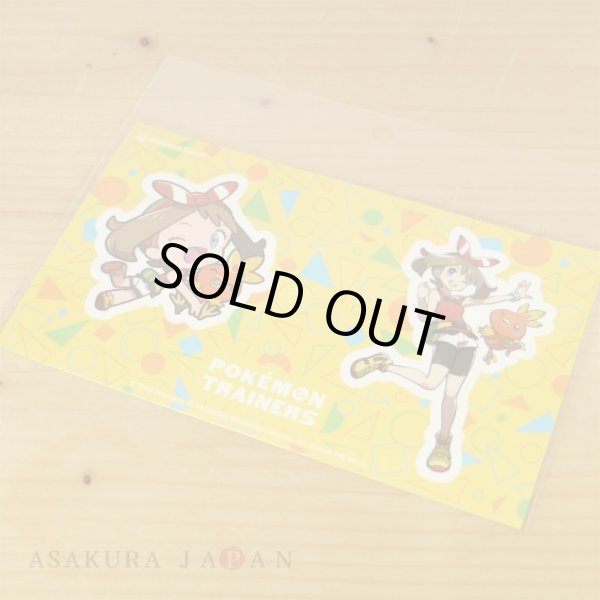 Photo2: Pokemon Center 2020 Pokemon Trainers Sticker Sheet May Torchic (2)
