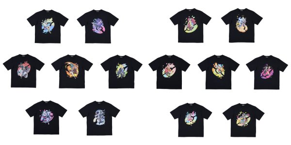 Photo2: Pokemon Center 2020 Pokemon Trainers T-shirt collection Nessa Drednaw (2)