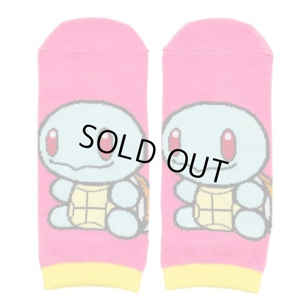 Photo1: Pokemon Center 2018 POKEMON DOLLS Squirtle Socks Women 23 - 25 cm 1 Pair (1)
