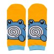 Photo1: Pokemon Center 2018 POKEMON DOLLS Poliwhirl Socks Women 23 - 25 cm 1 Pair (1)