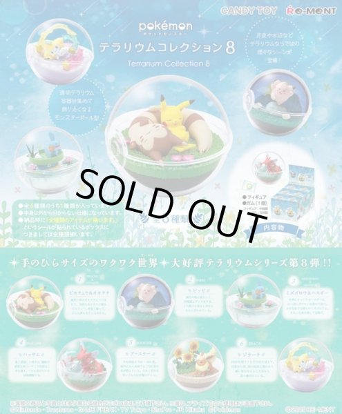 Photo3: Pokemon 2020 Terrarium Collection vol.8 set of 6 Figure Complete set Mini Figure (3)