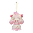 Photo1: Pokemon Center 2021 Pokemon Mysterious Tea Party Alcremie Ruby Swirl Plush Mascot Key Chain (1)