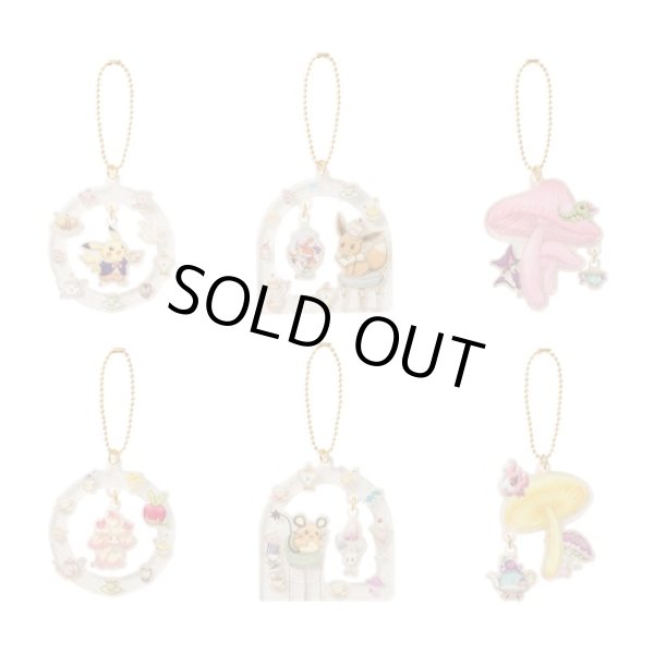 Photo4: Pokemon Center 2021 Pokemon Mysterious Tea Party Acrylic Charm Key chain #2 Alcremie (4)