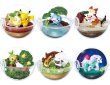 Photo1: Pokemon 2020 Terrarium Collection EX Galar edition set of 6 Figure Complete set Mini Figure (1)