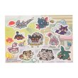 Photo1: Pokemon Center 2021 Galarian Meowth Day campaign Peelable Sticker Sheet (1)