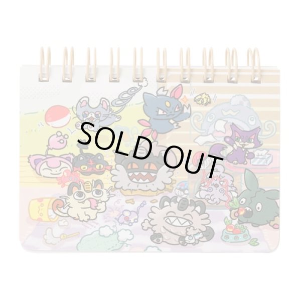 Photo1: Pokemon Center 2021 Galarian Meowth Day campaign Ring Memo pad (1)