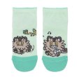 Photo1: Pokemon Center 2021 Galarian Meowth Day campaign Socks for Women 23 - 25 cm 1 Pair G Meowth (1)