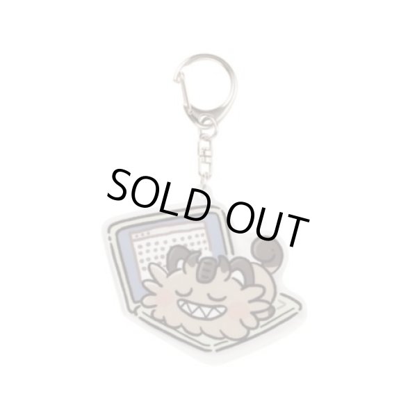 Photo1: Pokemon Center 2021 Galarian Meowth Day Acrylic Charm Key chain #2 G Meowth (1)