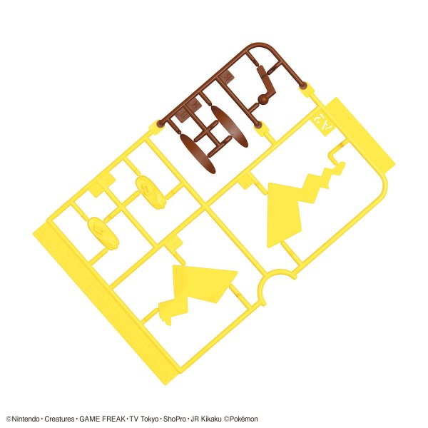 Photo4: Pokemon 2020 PLAMO Collection Quick!! 01 Pikachu Plastic Model Kit (4)