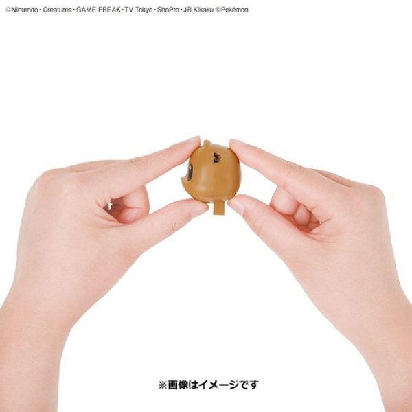 Photo5: Pokemon 2021 PLAMO Collection Quick!! 04 Eevee Plastic Model Kit (5)