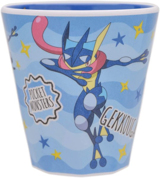Photo1: Pokemon 2020 Tableware Melamine Cup Greninja 270 ml (1)