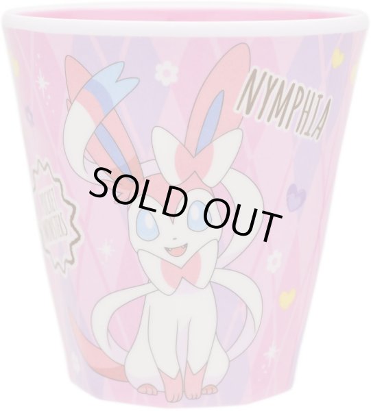 Photo1: Pokemon 2020 Tableware Melamine Cup Sylveon 270 ml (1)