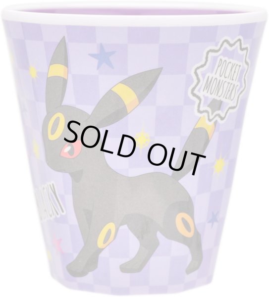 Photo1: Pokemon 2020 Tableware Melamine Cup Umbreon 270 ml (1)