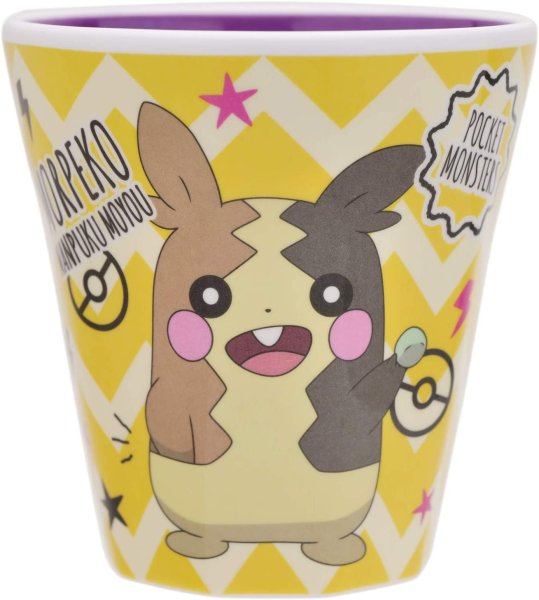 Photo1: Pokemon 2020 Tableware Melamine Cup Morpeko 270 ml (1)
