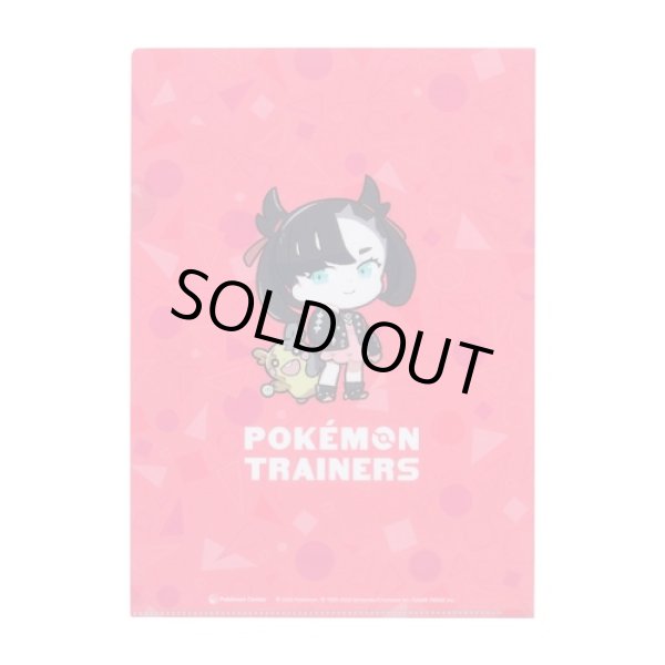 Photo3: Pokemon Center 2020 Pokemon Trainers A4 Size Clear File Folder 2 pcs Marnie Piers (3)