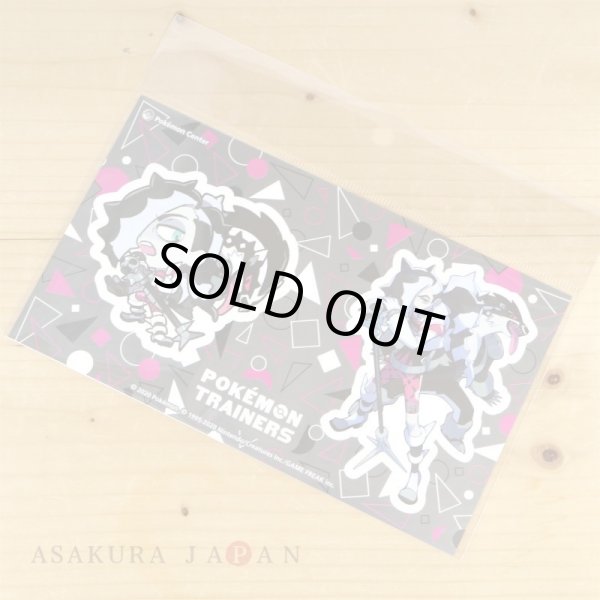 Photo2: Pokemon Center 2020 Pokemon Trainers Sticker Sheet Piers Obstagoon (2)