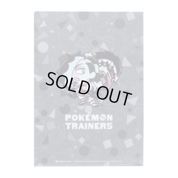 Photo5: Pokemon Center 2020 Pokemon Trainers A4 Size Clear File Folder 2 pcs Marnie Piers (5)