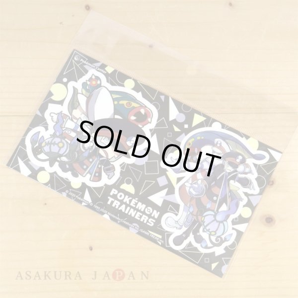 Photo2: Pokemon Center 2020 Pokemon Trainers Sticker Sheet Emmet Ingo (2)