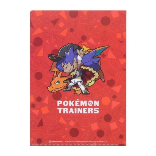 Photo3: Pokemon Center 2020 Pokemon Trainers A4 Size Clear File Folder 3 pcs Leon Raihan Allister (3)