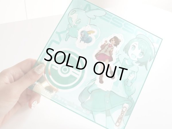 Photo6: Pokemon Center 2020 Pokemon Trainers Acrylic Stand Key Chain Emmet Ingo (6)