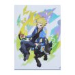 Photo2: Pokemon Center 2020 Pokemon Trainers A4 Size Clear File Folder 3 pcs Volkner N Emmet Ingo (2)