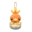 Photo1: Pokemon Center 2021 Happy Easter Basket Egg Torchic Plush Mascot Key chain (1)