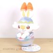 Photo2: Pokemon Center 2021 Happy Easter Basket Egg Scorbunny Plush doll (2)