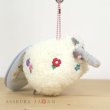 Photo3: Pokemon Center 2021 Happy Easter Basket Wooloo Plush Mascot Key chain (3)