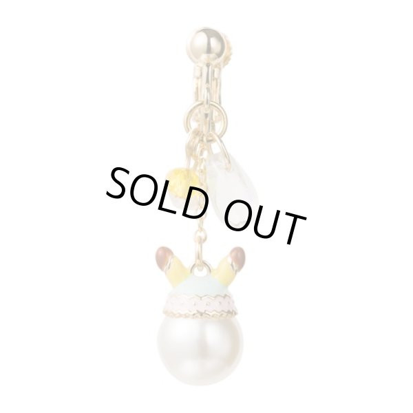 Photo1: Pokemon Center 2021 Happy Easter Basket Pikachu Clips Earrings (1)