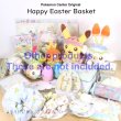 Photo4: Pokemon Center 2021 Happy Easter Basket Hair bands Scrunchie Yellow (4)