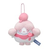 Pokemon Center 2021 AMAIKAORI Slurpuff Plush Mascot Key chain