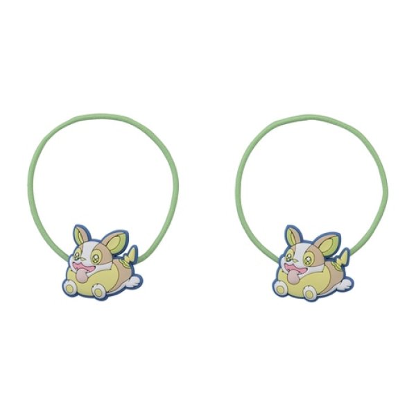 Photo1: Pokemon Center 2021 AMAIKAORI Hair accessory bands Yamper 2 pc (1)