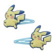 Photo1: Pokemon Center 2021 AMAIKAORI Hair accessory clip Pikachu 2 pc (1)